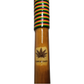 GANJA GAFF x Red/Gold/Green/Black Rasta Colors with Corrosion-Resistant Dull Brass Finished Hook