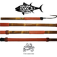 FISH MACHINE x Orange/Black with Corrosion-Resistant Smoked Steel Finished Hook