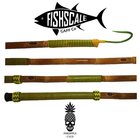 PINEAPPLE CYCO x Green/Gold/Yellow with Corrosion-Resistant Ano Green Finished Hook